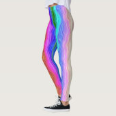 Leggings Vagues de couleur (Gauche)