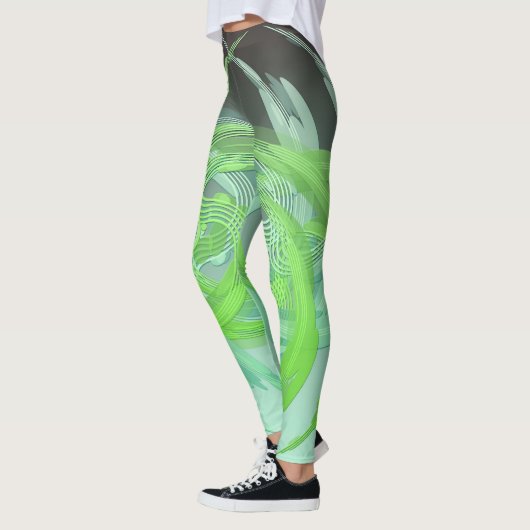 Leggings Vagues des remous n (Gauche)