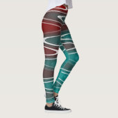 Leggings Vagues en blanc (Droite)