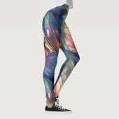 Leggings Vagues en verre Abstrait (Droite)