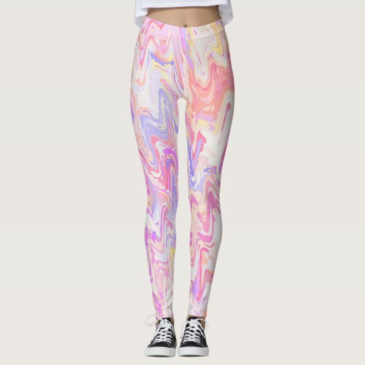 Leggings Vagues Funky (Devant)