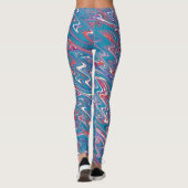 Leggings Vagues funky (Dos)