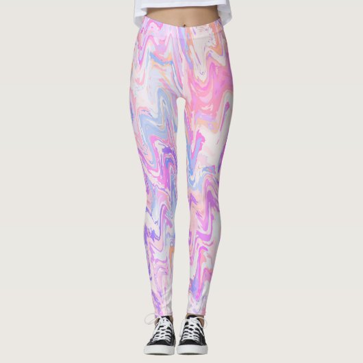 Leggings Vagues Funky (Devant)