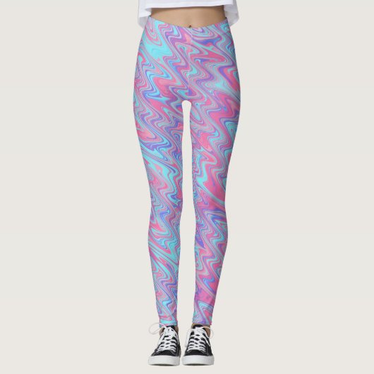 Leggings Vagues funky (Devant)