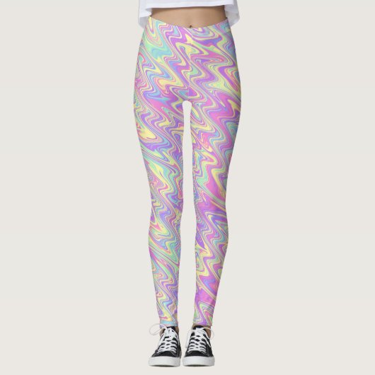 Leggings Vagues Funky (Devant)