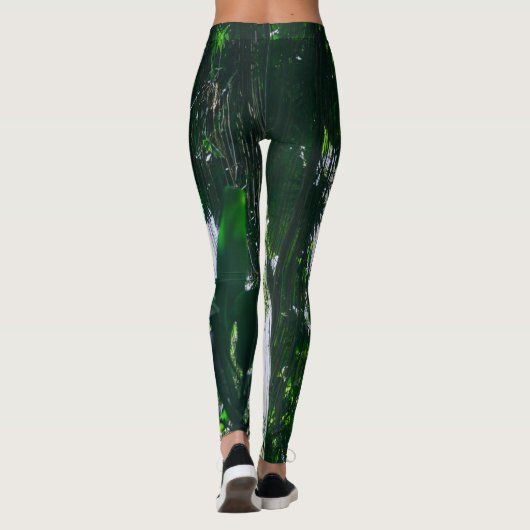 Leggings Vagues marines (Dos)