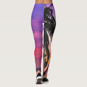 Leggings Vagues marines (Dos)