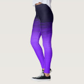 Leggings Vagues nocturnes roses (Gauche)