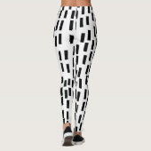 Leggings Vagues noires (Dos)