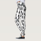 Leggings Vagues noires (Gauche)