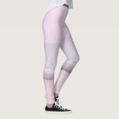 Leggings Vagues océaniques Pastel doux 5 (Droite)
