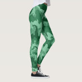 Leggings Vagues vertes (Droite)