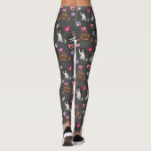Leggings Valentine et amour Cavalier King Charles Spaniel (Dos)