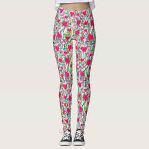 Leggings Valentine Hearts