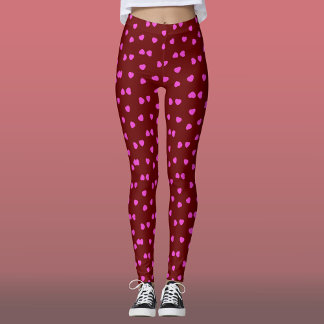 Leggings Valentine Hearts