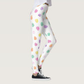 Leggings Valentines Day Candy Hearts Motif (Droite)