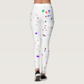 Leggings - Vallende confetti (Achterkant)