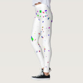 Leggings - Vallende confetti (Links)