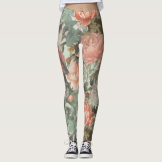 Leggings Valse florale intemporelle | taoïsme de la méditat