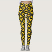Leggings Vampire Bat Avertissement Halloween (Devant)