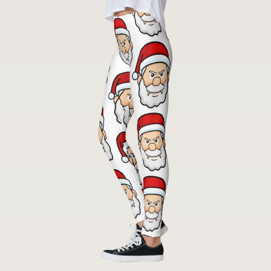 Leggings vampire de noël père Noël (Gauche)