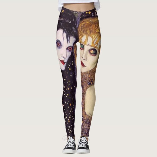 Leggings Vampire et sorcière à Halloween (Devant)