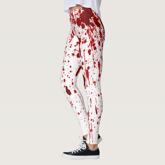 Leggings Vampire Gothique des Jambes de femmes (Gauche)