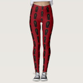 Leggings Vampire Holiday Coffin (Devant)
