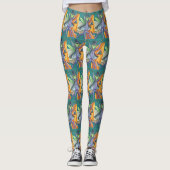 LEGGINGS VAMPIRE PRIER MANTIS, HALLOWEEN BUG ART LEGINGS (Devant)