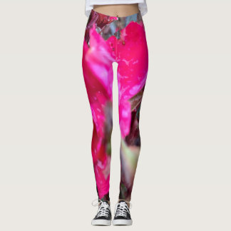 Leggings van abstracte bloemen