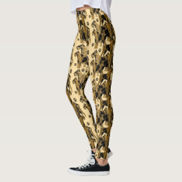 Leggings van Airedale-doodsbange