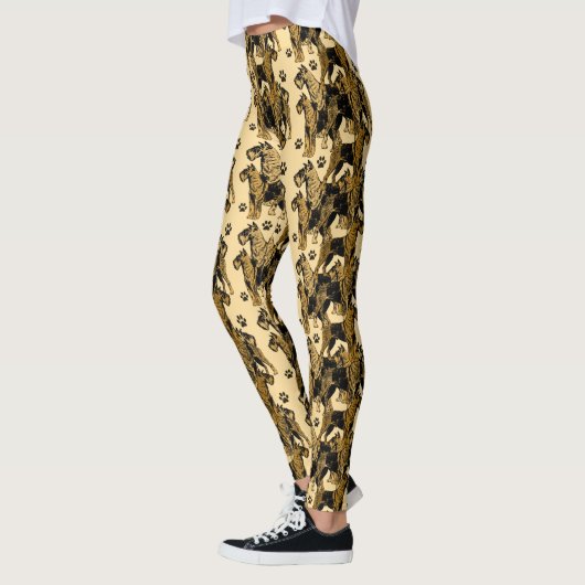 Leggings van Airedale-doodsbange (Links)