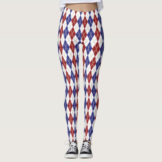 Leggings van Americana Argyle (Voorkant)