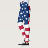 Leggings van Amerikaanse vlag (Links)