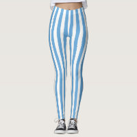 Leggings van Argentijnse stripes