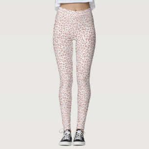 Leggings van beenderroze vrouwen