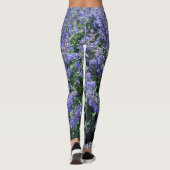 Leggings van blauwvis (Achterkant)