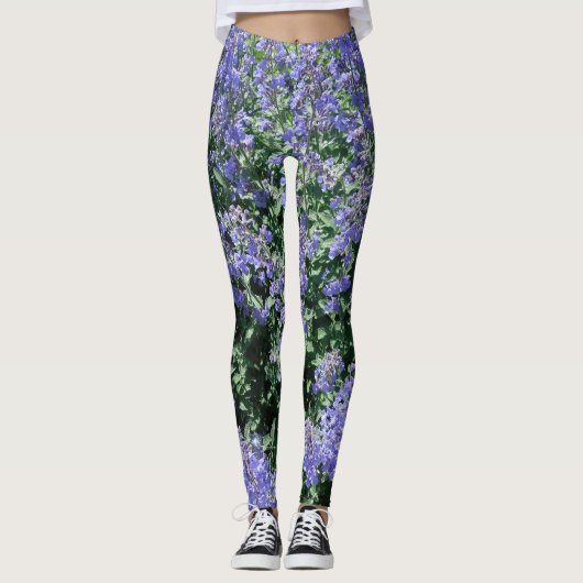 Leggings van blauwvis (Voorkant)