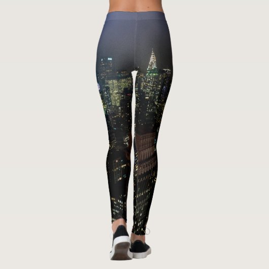 Leggings van City Chic "Cityscape" (Achterkant)