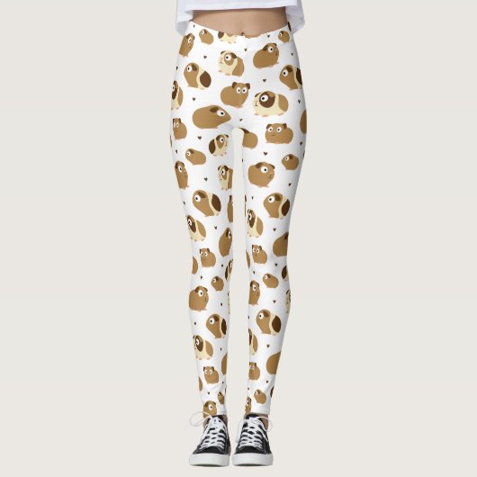 Leggings van Cute Guinee Pigs (Voorkant)