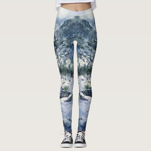 Leggings van de bergscène (Voorkant)