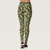 Leggings van de Groene Camouflage van het leger (P (Achterkant)