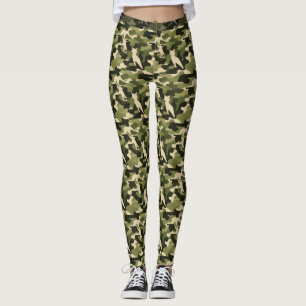 Leggings van de Groene Camouflage van het leger (P