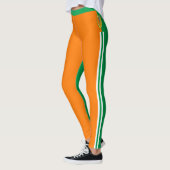 Leggings van de Ierse mode, Ierse vlag / sport (Links)