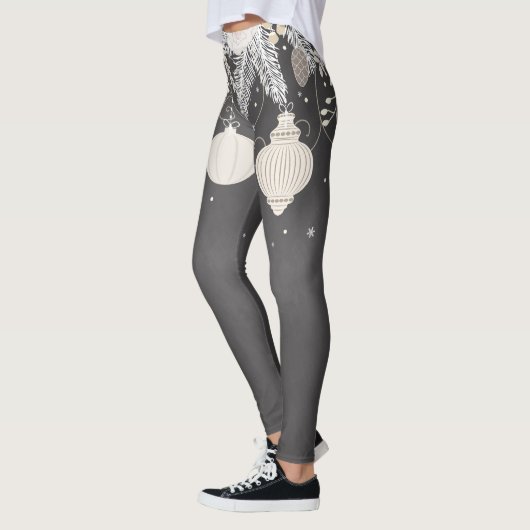 Leggings van de kerstgordel (Links)
