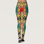 Leggings van de Paradijsvogel (Achterkant)