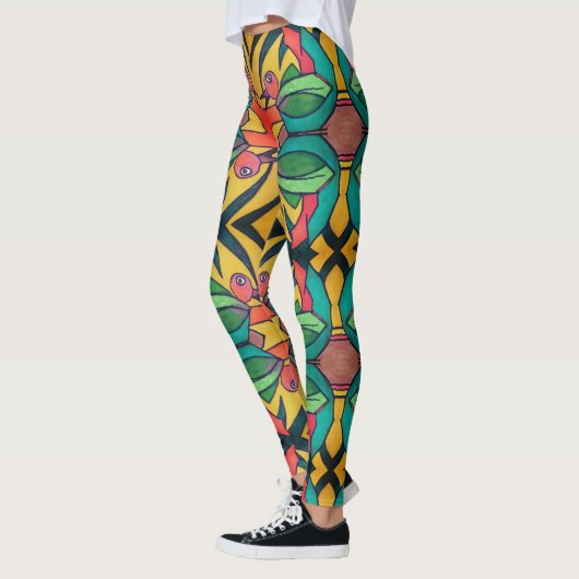 Leggings van de Paradijsvogel (Links)