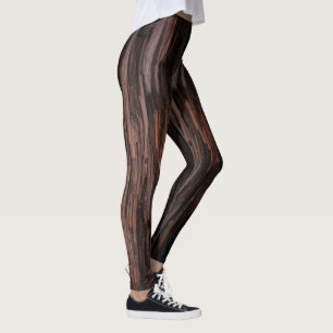 Leggings van de rode boomschors