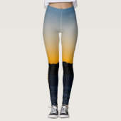 Leggings van de Scottish Isles Sunrise (Voorkant)