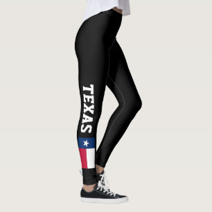 Leggings van de Texas vlag voor sportfitness yoga